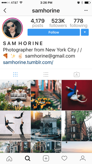 Aby skontaktować się z osobą mającą wpływ na Instagram w sprawie przejęcia historii, poszukaj informacji kontaktowych na ich profilu na Instagramie.