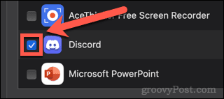 Discord uprawnienia do nagrywania ekranu mac