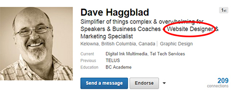 profil linkedin