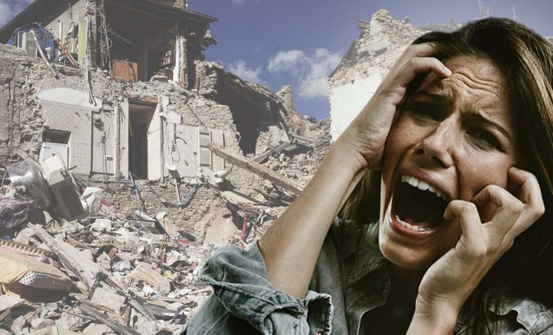 Boisz się trzęsienia ziemi? Czy muzułmanin powinien się bać?