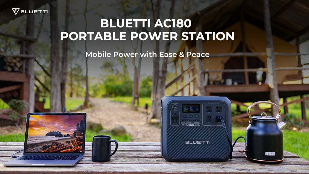 AC180 firmy BLUETTI: przekształcenie przenośnych elektrowni na przygody na świeżym powietrzu