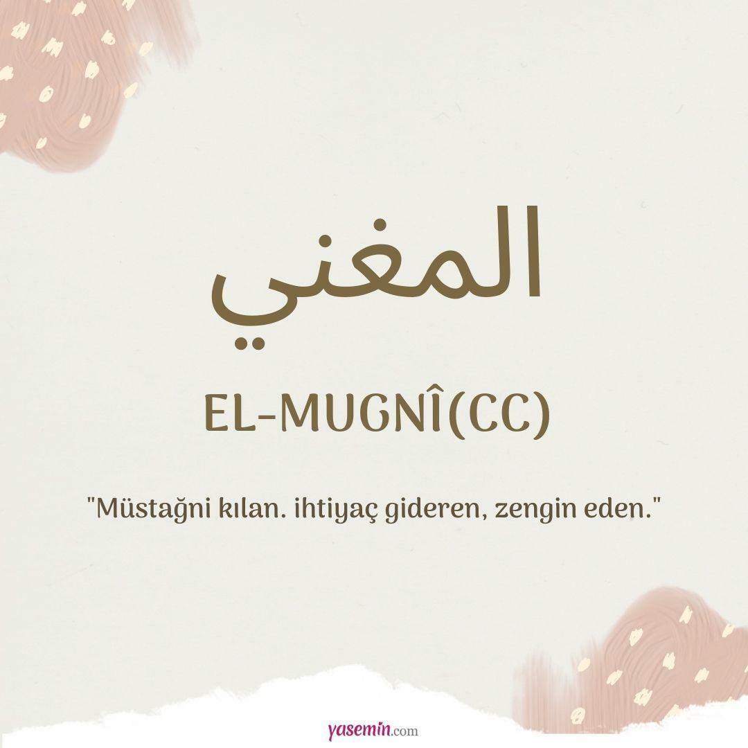 Co oznacza Al-Mughni (cc)?
