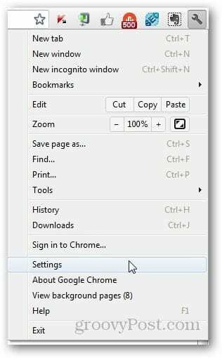 Domyślna przeglądarka internetowa Chrome 1