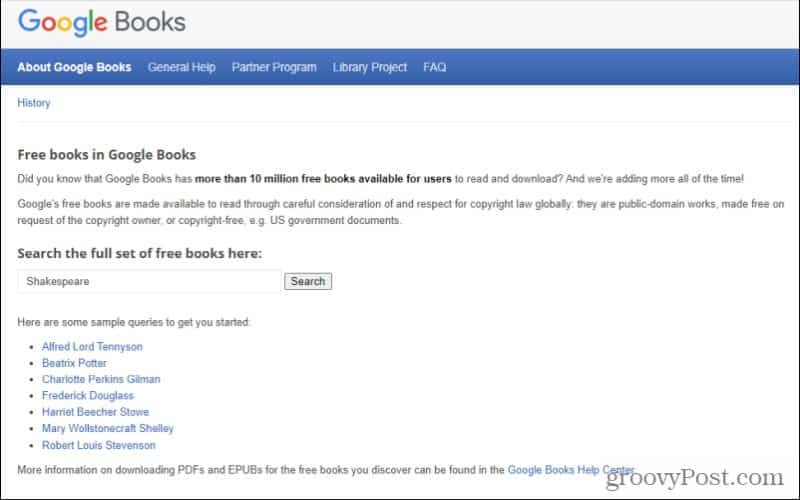 szukaj książek w Google