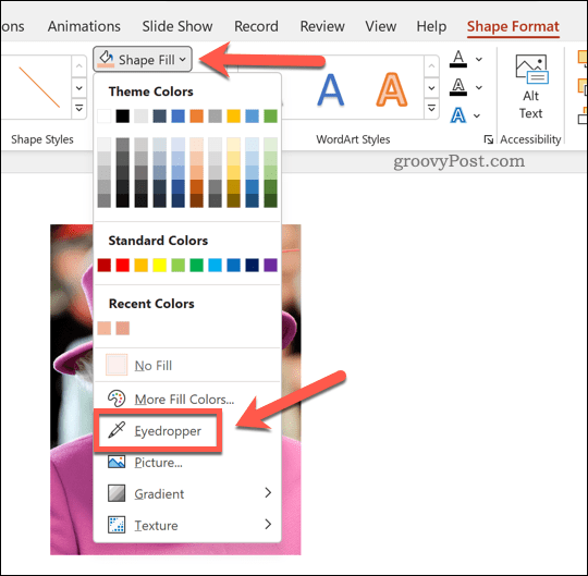 Korzystanie z narzędzia Kroplomierz w programie Excel