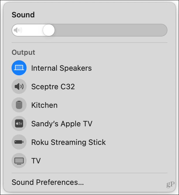 Kontrola dźwięku na Macu