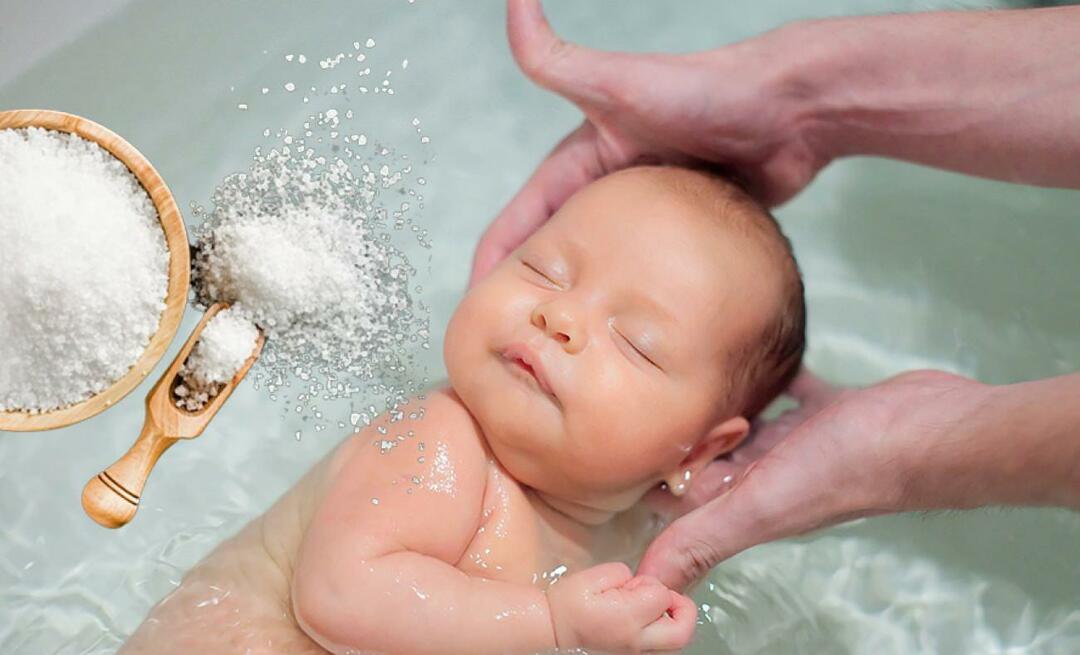 Czy kąpanie dzieci solą jest szkodliwe? Skąd wziął się zwyczaj solenia noworodków?