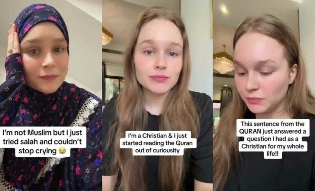 Młoda kobieta dotknięta wydarzeniami w Gazie została muzułmanką! „Odtąd osoba, która czyta Koran…”