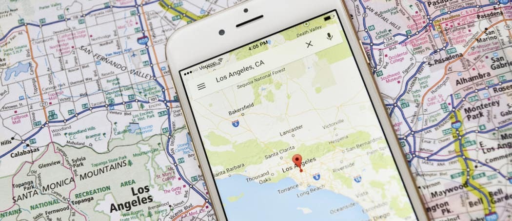 Jak mierzyć odległość między lokalizacjami w Mapach Google
