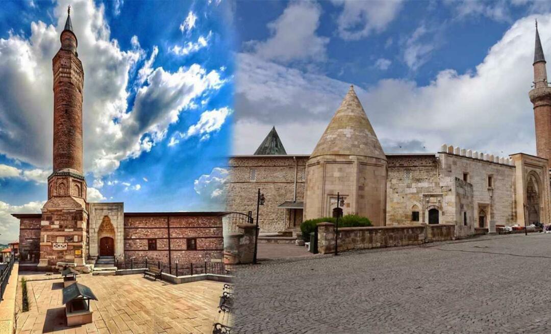 Meczety światowego dziedzictwa UNESCO w Ankarze i Konyi. Meczet Arslanhane i meczet Eşrefoğlu