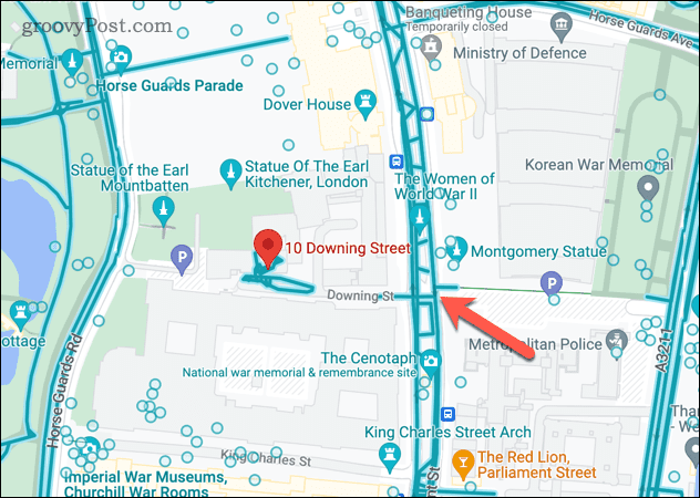 Ścieżki widoku ulicy w Mapach Google