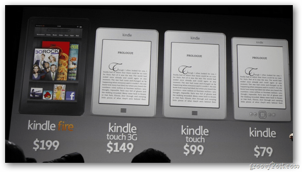 Amazon: ogłasza wprowadzenie trzech nowych czytników Kindle dzięki nowemu kolorowemu tabletowi Kindle Fire za 199 USD ZŁAMANIE