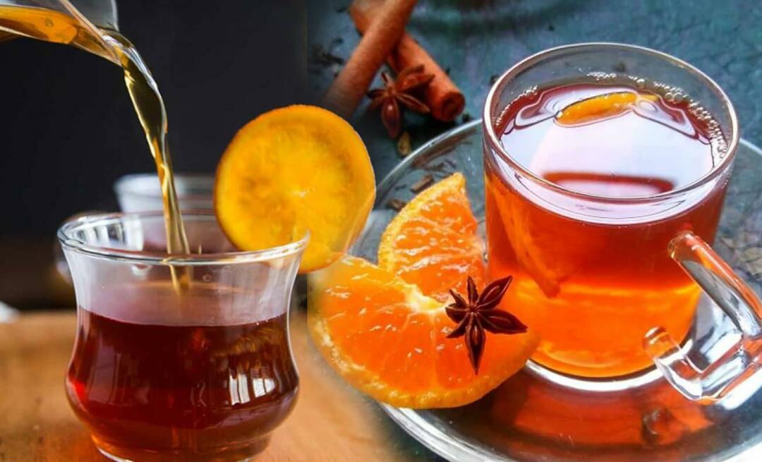 Jak zrobić herbatę pomarańczową? Inny smak dla Twoich gości: Herbata pomarańczowa z bazylią