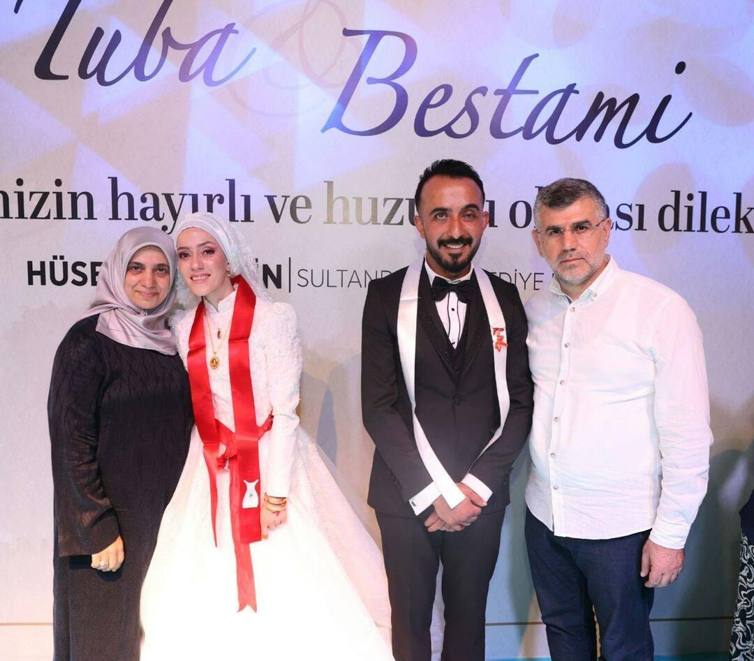 Para, która przeżyła trzęsienie ziemi, której suknię ślubną uszyła Emine Erdoğan, weszła do domu światowego!