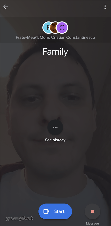 Połączenie grupowe z Google Duo