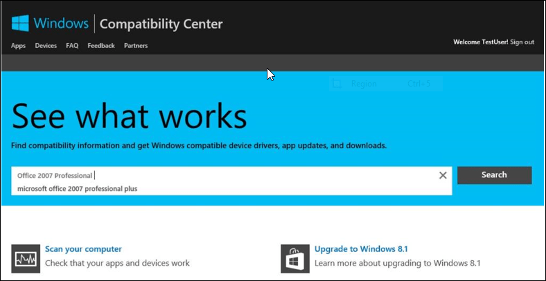 Microsoft zabił swoją witrynę kompatybilności z Windows