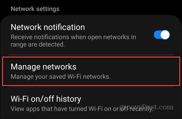 zapomnij o połączeniu Wi-Fi na Androidzie