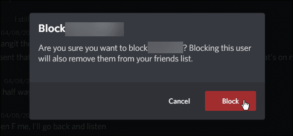 zweryfikuj użytkownika blokującego