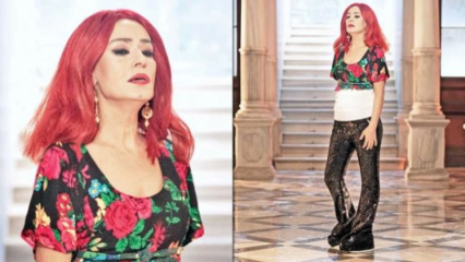 Yıldız Tilbe zwróciła na siebie uwagę swoją czerwoną peruką przypominającą Aysel Gürel!
