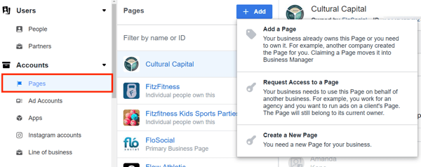 Skorzystaj z Facebook Business Managera, krok 10.