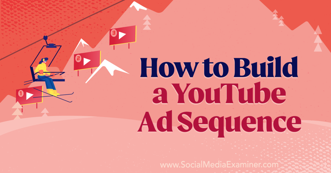 Jak zbudować sekwencję reklam w YouTube autorstwa Anny Sonnenberg w Social Media Examiner.