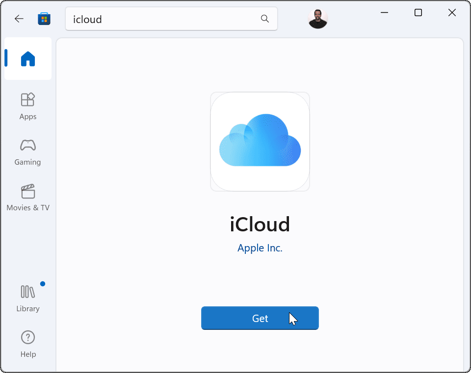 Połącz Apple iCloud z aplikacją Zdjęcia systemu Windows 11