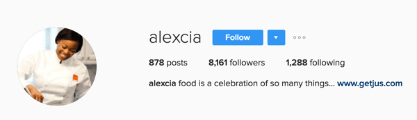 Możesz zobaczyć swoją liczbę obserwujących na Instagramie nad biografią swojego profilu.