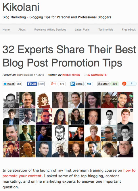 32 ekspertów udostępnia swoje najlepsze wpisy na blogu