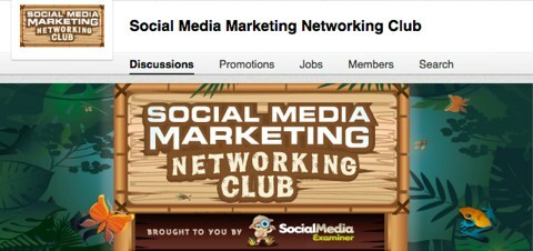nagłówek klubu marketingu społecznościowego