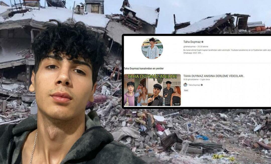 Akcje z konta Tahy Duymaza, który stracił życie w trzęsieniu ziemi, spotkały się z reakcją!