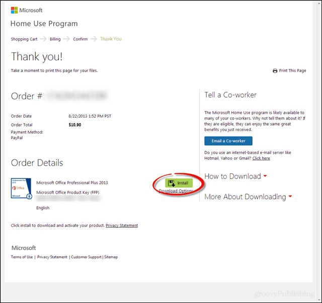 Uzyskaj pakiet Microsoft Office 2013 Pro za 10 USD w ramach Programu użytku domowego