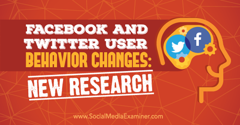 badania zachowań użytkowników na Twitterze i Facebooku