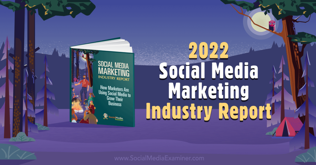 Raport branżowy dotyczący marketingu w mediach społecznościowych 2022: Egzaminator mediów społecznościowych