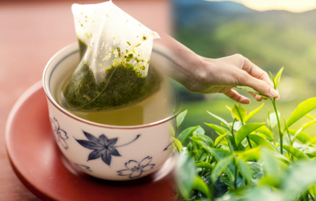 potrząsanie zieloną herbatą spowoduje utratę wagi