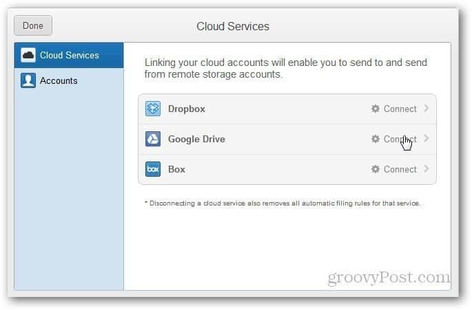 Automatycznie wysyłaj załączniki Gmaila na Dysk Google, Dropbox i Box