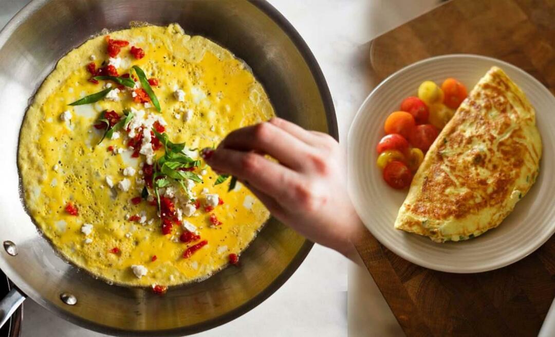 Przepis na puszysty omlet, który jest puszysty jak chmurka! Jak zrobić jajecznicę z jajek?