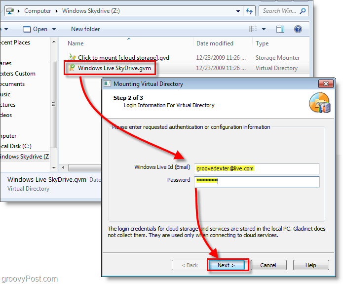Zamontuj Windows Live SkyDrive na literę dysku w Eksploratorze Windows [instrukcje]