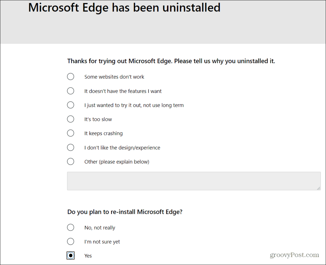Jak odinstalować program Microsoft Edge z systemu Windows 10