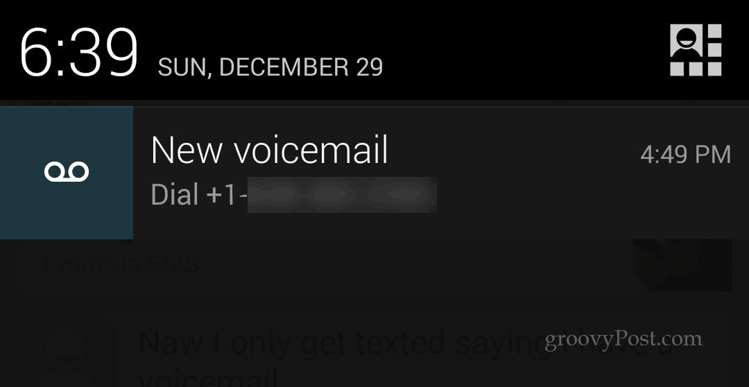 Usuń irytujące powiadomienie poczty głosowej na Androidzie