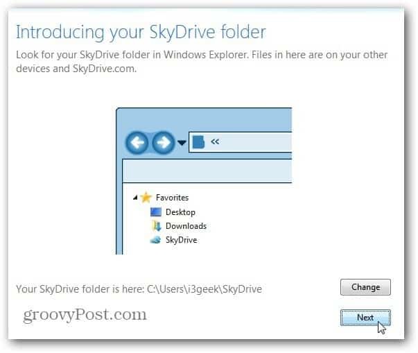 Lokalizacja SkyDrive