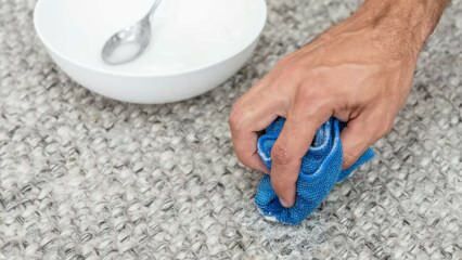 Jak usunąć plamę wymiocin z dywanu? Łatwa metoda usuwania plam z wymiocin