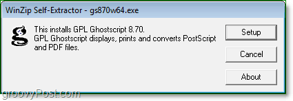 jak zainstalować ghostscript w Windows 7 