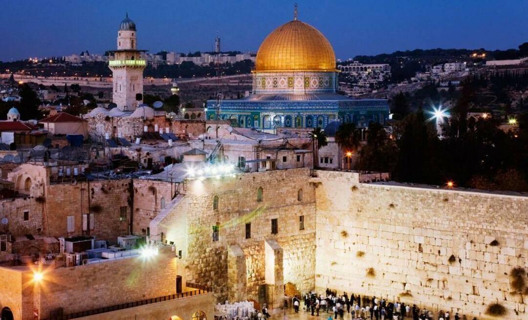 W jakich miesiącach najlepiej odwiedzić Jerozolimę? Dlaczego Jerozolima jest tak ważna dla muzułmanów?