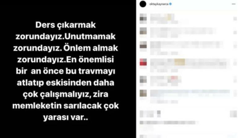 Oktay Kaynarca Post na Instagramie