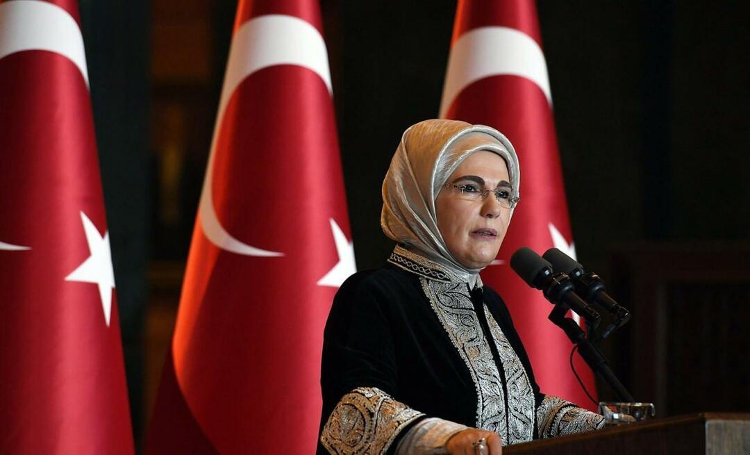 Pierwsza dama Erdoğan na szczycie Światowego Dnia Miast ONZ: Na oczach świata dochodzi do masakry!